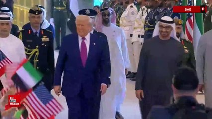 Donald Trump'ın Körfez turu ilginç karşılama törenlerine sahne oldu