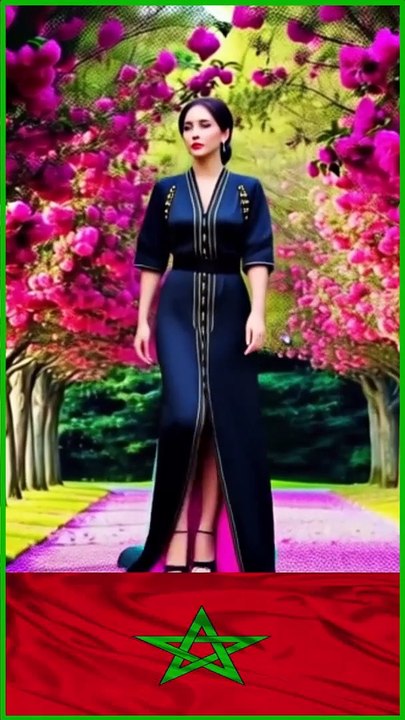 Moroccan caftan dress_culture  🇲🇦 6🥀مغربية رمز الجمال