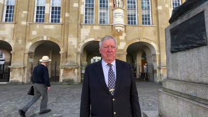 Mayor of Monmouth Councillor David Evans
