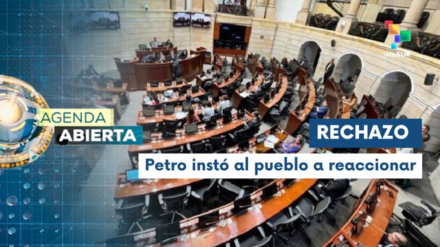 Colombia denuncia fraude del senado tras hundimiento de la Consulta Popular