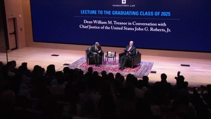 U.S. Supreme Court chief justice says criticism should be limited to court's decisions, not justices