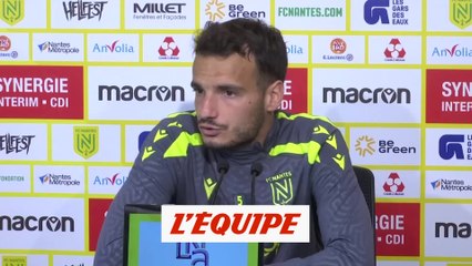 Chirivella : « Un piège de se dire qu'avec un nul, on est maintenus » - Foot - Ligue 1 - Nantes