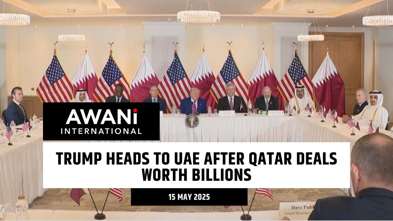 Trump heads to UAE after Qatar deals worth billions