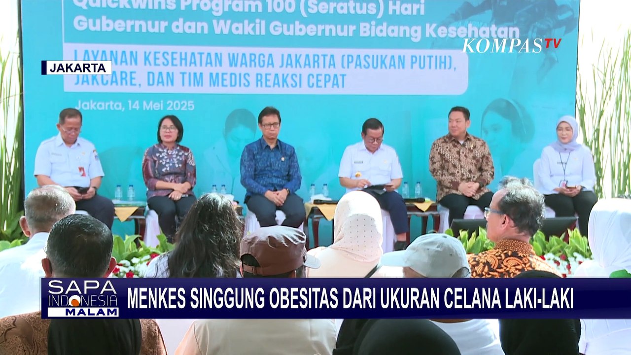 Menkes Ingatkan Obesitas Perpendek Umur: Celana Laki-Laki Ukuran 3233 Termasuk Obesitas