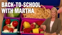 Martha's Favorite Back to School Lunches