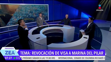 Revocación de visa a la gobernadora Marina del Pilar Ávila: Ochoa, Zepeda y Mancera hablan del tema