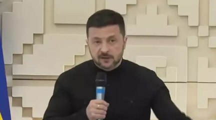 Ukrayna Devlet Başkanı Zelenski: Putin gelmedi, yapacak bir şeyimiz yok