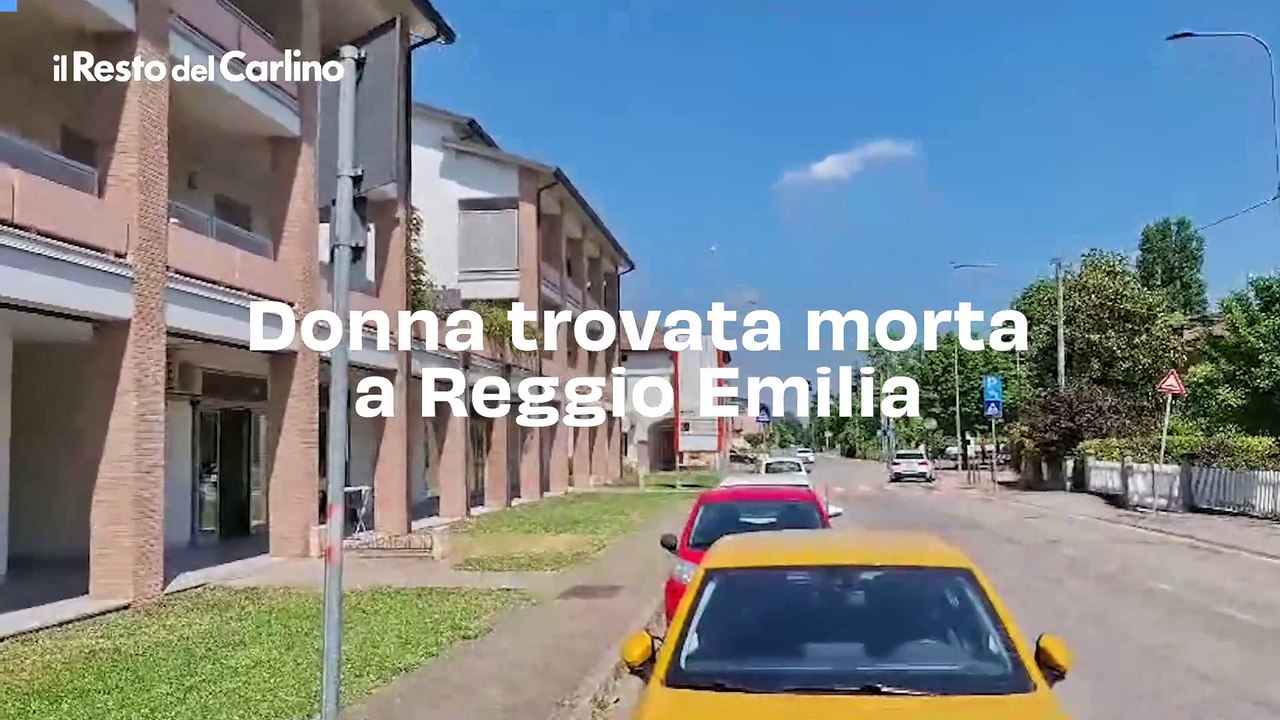 Donna trovata morta a Reggio Emilia: il video