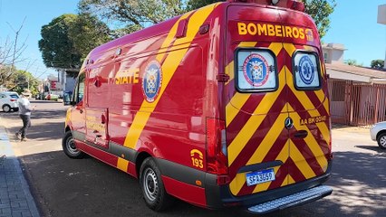 Moto e Sportage se envolvem em colisão no Centro e Siate é acionado