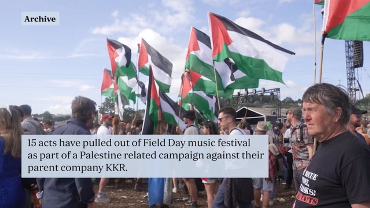 Field Day festival hit with growing boycott as artists pull out in solidarity with Palestine