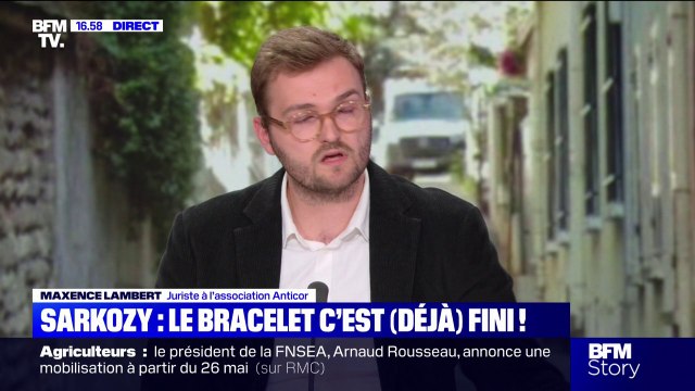 Un deux poids, deux mesures inaudible , déclare Maxence Lambert, de l'association Anticor, suite au refus d'Emmanuel Macron de déchoir Nicolas Sarkozy de sa légion d'honneur