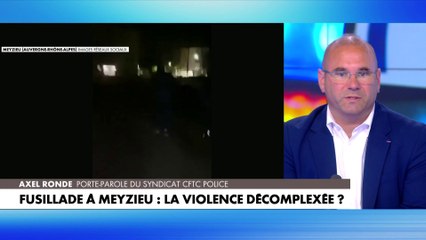 Axel Ronde : «On est en 2025 et vous avez des tirs à l'arme de guerre dans nos rues»