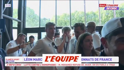 Marchand forfait - Natation - Championnats de France