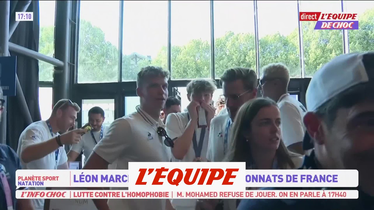 Marchand forfait - Natation - Championnats de France