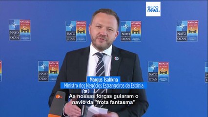 Estónia adverte que Rússia pode utilizar força militar para proteger "frota fantasma"