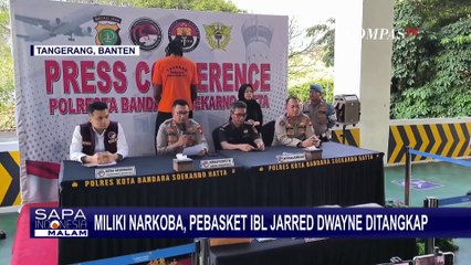 Terima Paket Narkoba Delta-9 THC, Pebasket AS Jarred Dwayne Diamankan Polisi Soetta