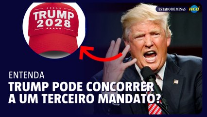 Trump diz que vai buscar terceiro mandato e afirma que acordo com Irã está próximo