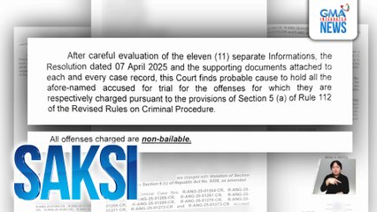 Atty. Harry Roque, Cassandra Ong at 48 iba pa, ipinaaaresto ng Pampanga RTC branch 118 para sa kasong qualified human trafficking | Saksi