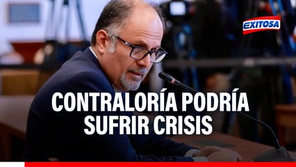 Contraloría podría sufrir crisis por recorte de presupuesto, advierte contralor César Aguilar