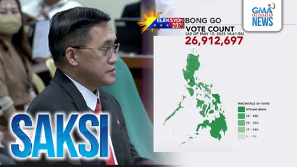 Botong nakuha ni Sen. Bong Go, pagpapakita ng suporta kay FPRRD ayon sa political analyst | Saksi