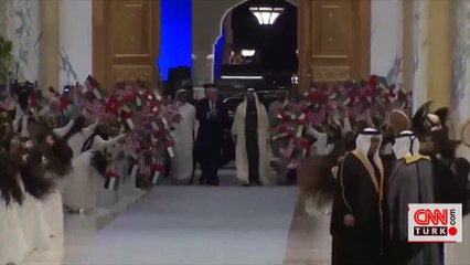 BAE'de Trump'a ilginç karşılama: Nasha'at geleneği nereden geliyor?