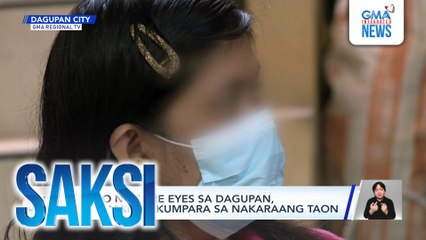 Kaso ng sore eyes sa Dagupan, mas mataas kumpara sa nakaraang taon | Saksi