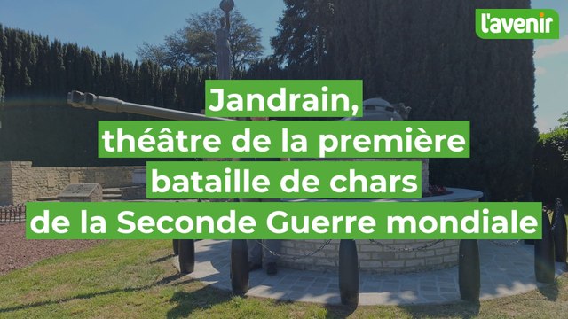 Jandrain, théâtre de la première bataille de chars de la Seconde guerre mondiale
