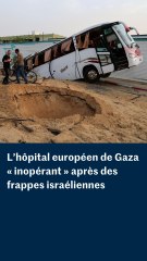 Des frappes israéliennes, à proximité d'un hôpital à Gaza, font au moins 29 morts