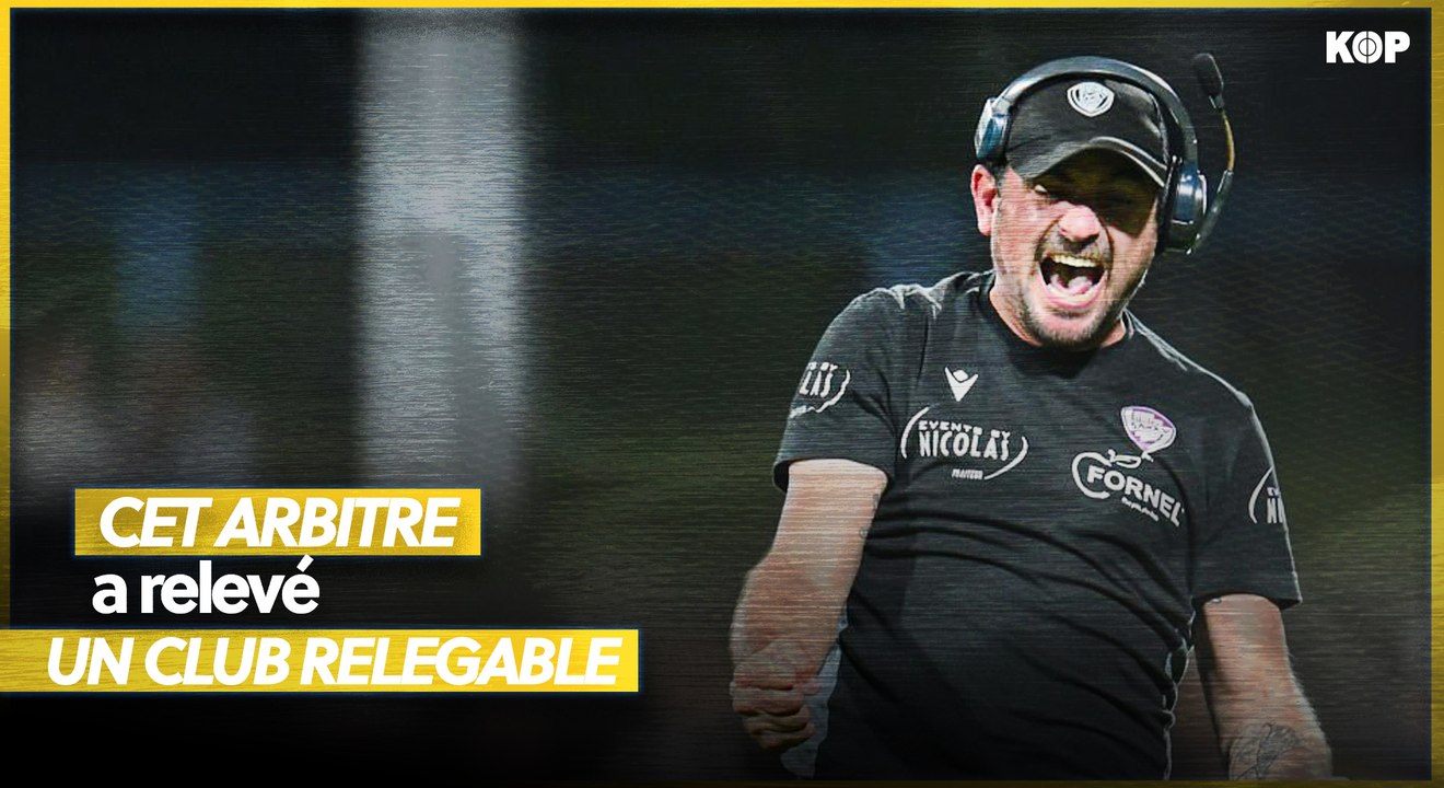 🟣⚪ Cet arbitre a sauvé un club de la relégation !