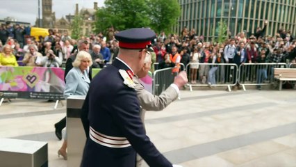 Charles amazed by magician during visit to Bradford