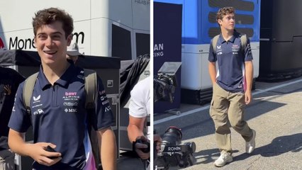 Franco Colapinto regresa por todo lo alto a la Fórmula 1 y así es recibido el piloto de Alpine