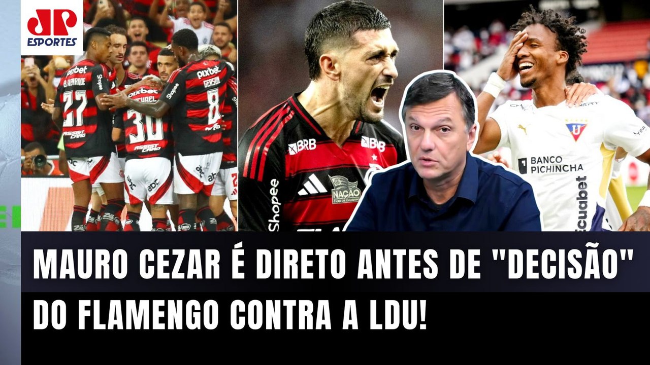 "A ÁGUA BATEU NO PESCOÇO! Os jogadores do Flamengo TÊM QUE ENTRAR EM CAMPO hoje com..." Mauro Cezar