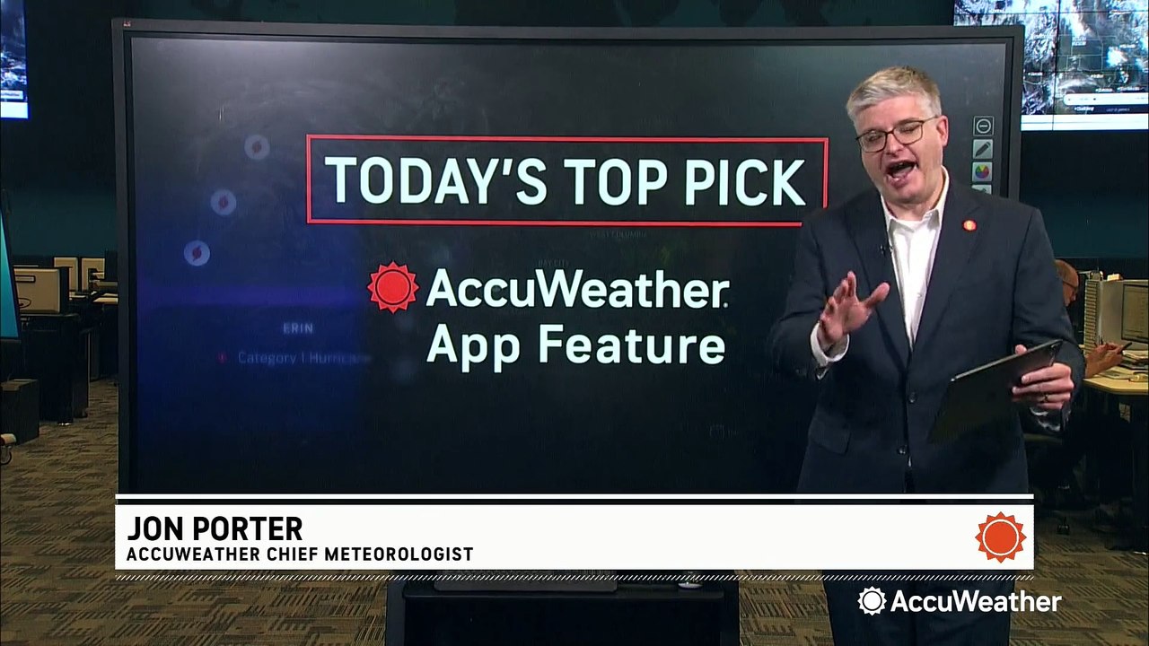 Prepare for severe weather events with the free AccuWeather app