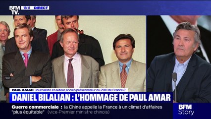 "Il ne se considérait jamais comme une star", le journaliste Paul Amar rend hommage à son ami Daniel Bilalian, décédé ce mercredi à 78 ans