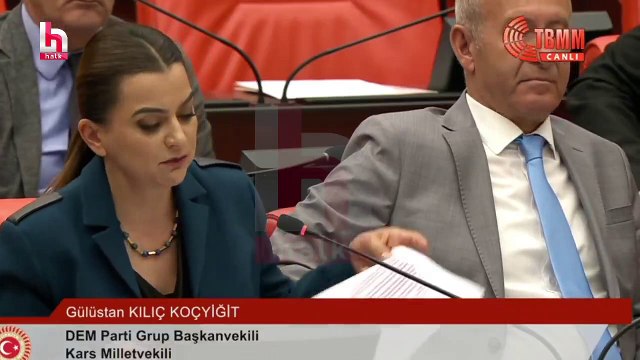 TBMM'de Kürtçe konuşunca mikrofonu kapatılan DEM Partili Koçyiğit: 'Bu günler geride kalacak'