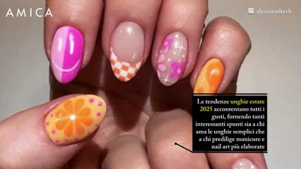 Queste sette sono le nail art che anticipano l'estate