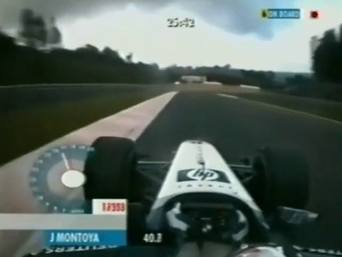 F1 – Juan Pablo Montoya (Williams BMW V10) Onboard – Belgium 2002