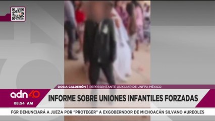 México ocupa el décimo lugar a nivel mundial en uniones infantiles forzadas