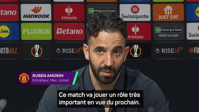 Amorim : “Un match très important en vue du prochain”