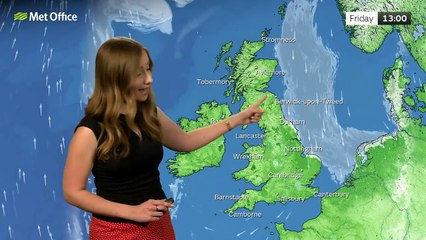 Met Office Thursday Evening Weather Forecast 15/05/2025