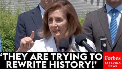 Nancy Pelosi Rails Against Republicans, Trump Administration Over Treatment Of January 6th Officers