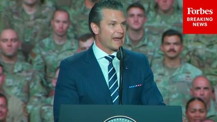 Pete Hegseth Tells U.S. Troops In Qatar That He And Trump 'Have Your Backs'