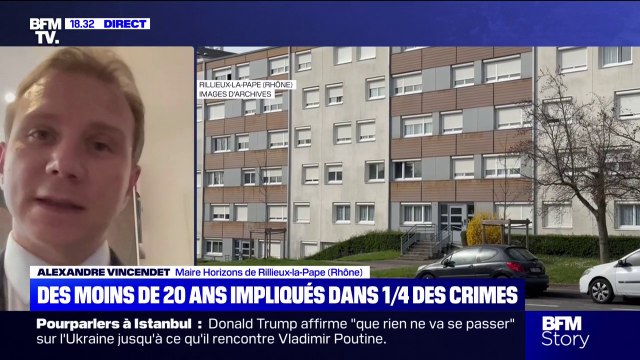 Trafic de drogue: Il y a une volonté de faire en sorte que l'État recule , déclare Alexandre Vincendet, maire Horizons de Rillieux-la-Pape