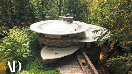 Discover Frank Lloyd Wright’s Secret Woodland Paradise at Toy Hill House 🌿