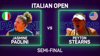 Paolini powers into Italian Open final