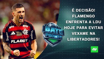 Flamengo "JOGA A VIDA" hoje na Libertadores; São Paulo SE CLASSIFICA graças a JOIA! | BATE-PRONTO
