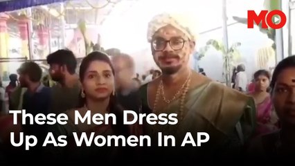 Men don women’s attire to honour Gangamma in Tirupati’s ‘Ganga Jatara’