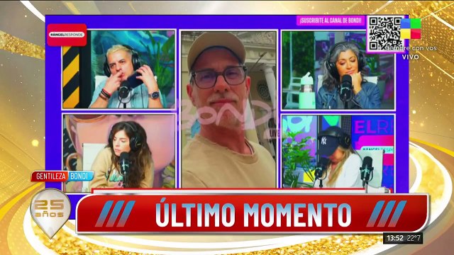 El Chato Prada habló con Ángel de Brito en Bondi Live y desmintió los rumores de infidelidad de Lourdes Sánchez