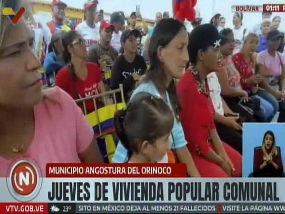 Bolívar | Familias del mcpio. Angostura del Orinoco son beneficiadas con entrega de viviendas dignas