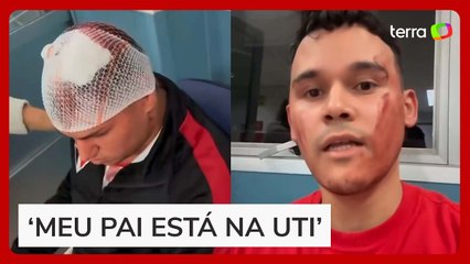 Torcedor do São Paulo atingido por placa no Morumbis relata situação: ‘Precisei invadir o campo’